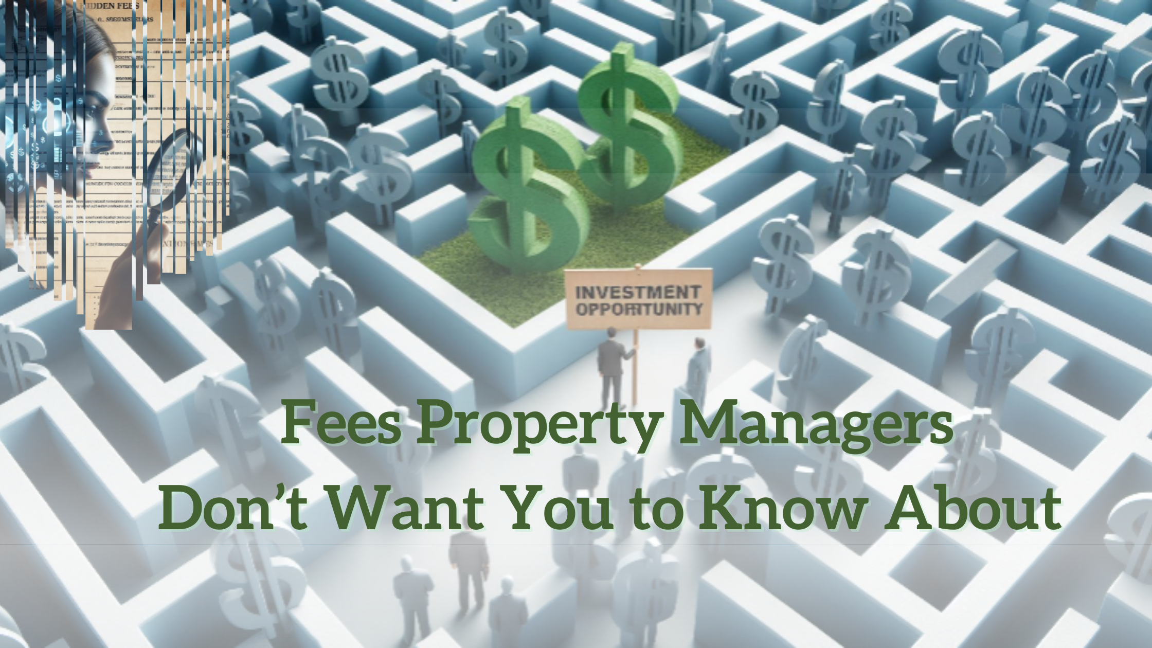 Navigating the fees that are associated with property management.